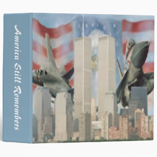 Twin Towers 9/11 Remembrance Binder