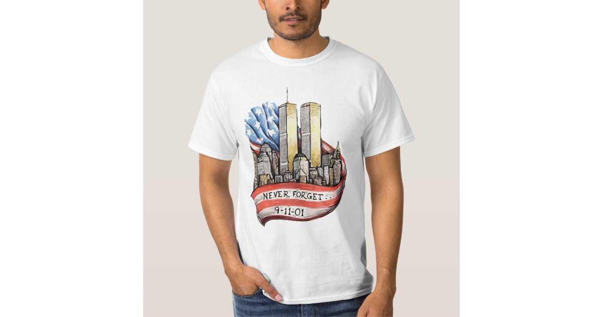 Twin Towers 9/11 T-Shirt | Zazzle