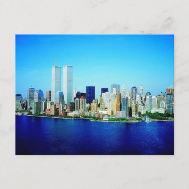 Twin Towers (aka) World Trade Center Postcard (Front)