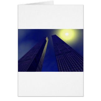 Twin towers cards