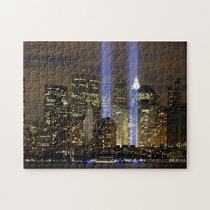 Twin Towers Memorial New York Jigsaw Puzzle | Zazzle