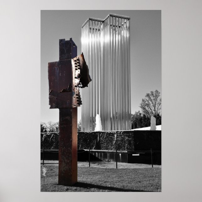 Twin Towers Memorial Poster (Front)