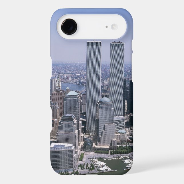 Twin Towers NYC Case-Mate iPhone Case (Back)