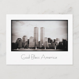 Twin Towers Postcard