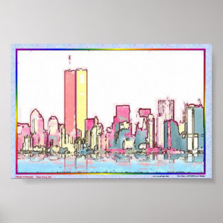 TWIN TOWERS POSTER