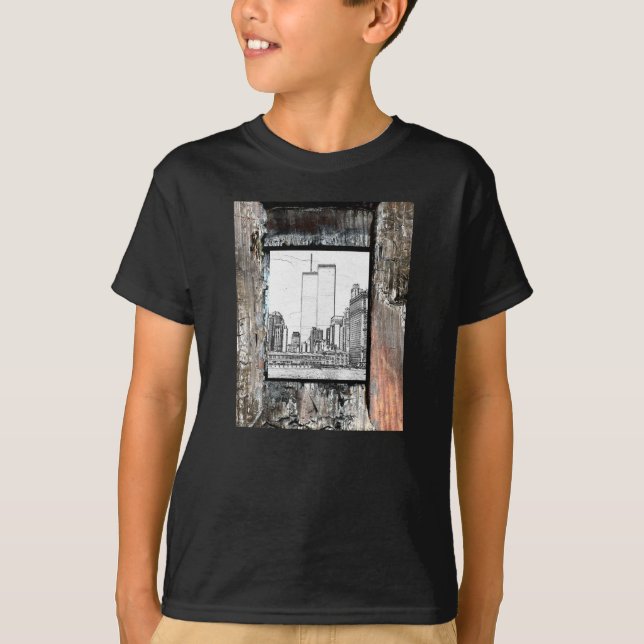 Twin Towers  T-Shirt (Front)