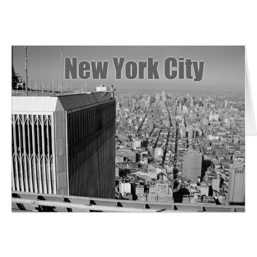 Twin towers World Trade Center NYC (Front Horizontal)