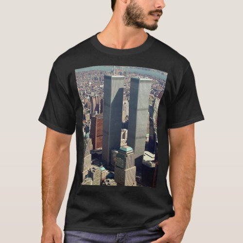 Twin Towers World Trade Center T_Shirt