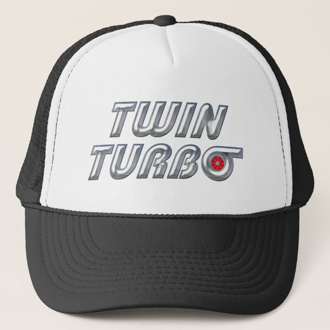 Twin Turbo Trucker Hat (Front)