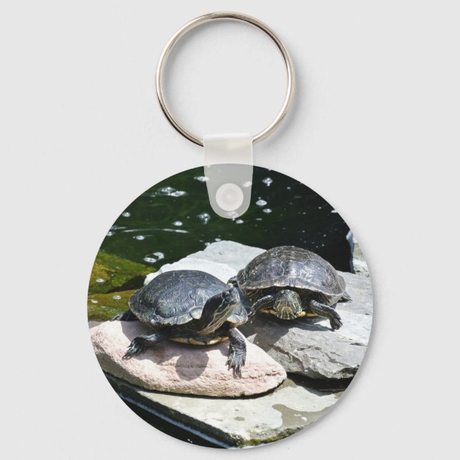 Twin Turtles - Keychain (Front)
