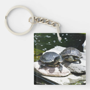 Twin Turtles - Keychain