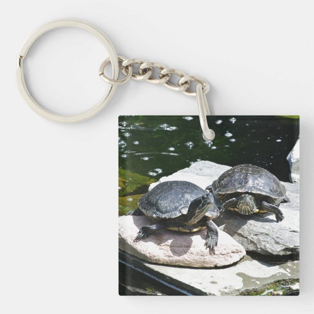 Twin Turtles - Keychain (Front)