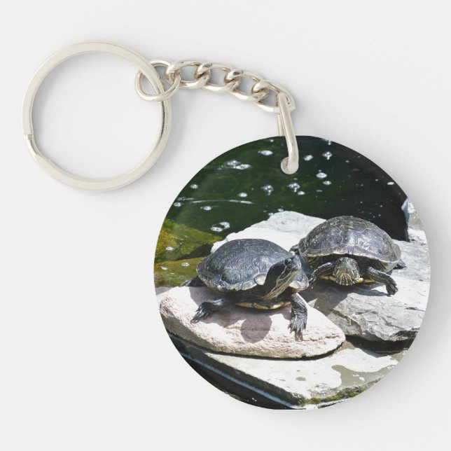 Twin Turtles - Keychain (Front)