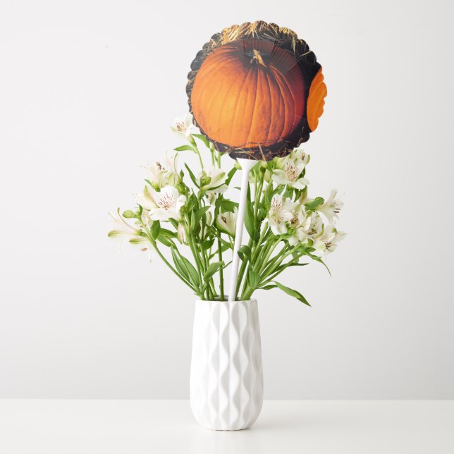 Twin Vintage Pumpkins  Balloon (Vase)