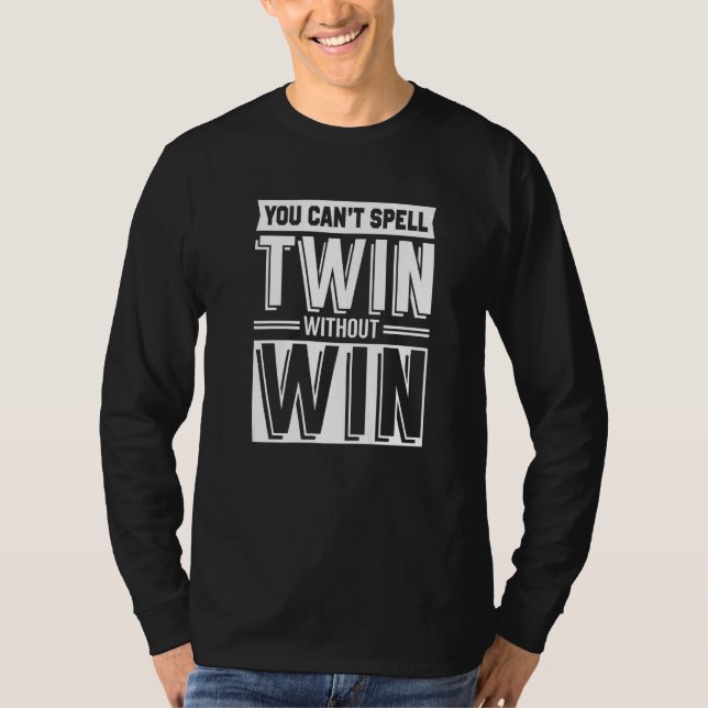 Twin without win lovely hearts akin T-Shirt (Front)