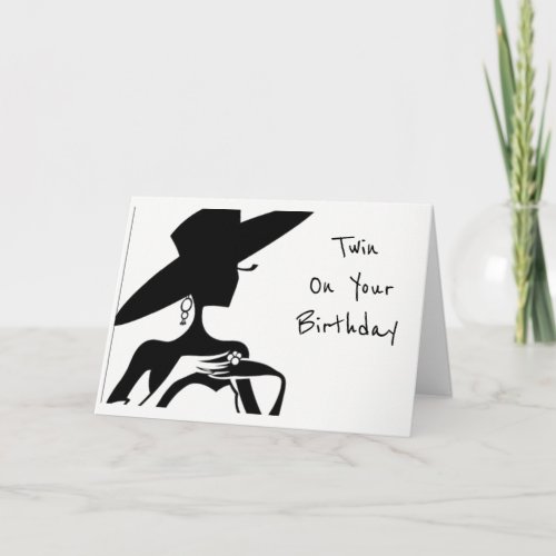 TWIN_YOU ARE BEAUTIFUL BIRTHDAY WISHES CARD