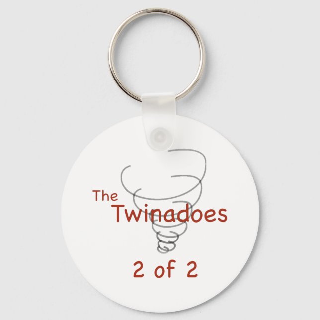 Twinadoes 2 of 2 keychain (Front)