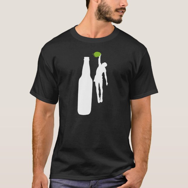 TwinBeer - The Hop Dunk (Dark) T-Shirt (Front)