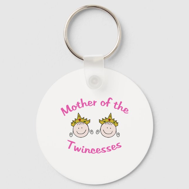Twincess Mother Keychain (Front)