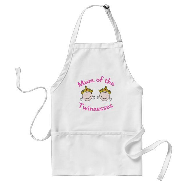Twincess Mum Adult Apron (Front)