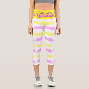 Twink Boy  Gay Pride  Capri Leggings