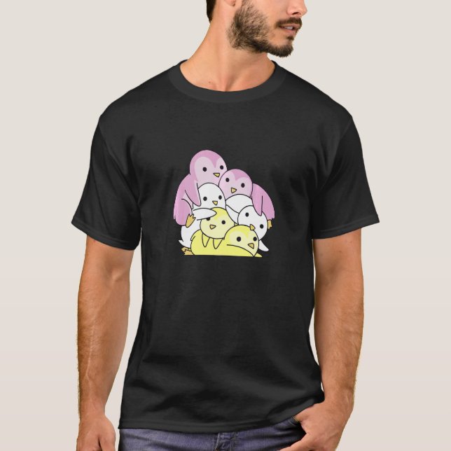 Twink Flag Gay Pride Month Lgbtq Twink Penguin T-Shirt (Front)