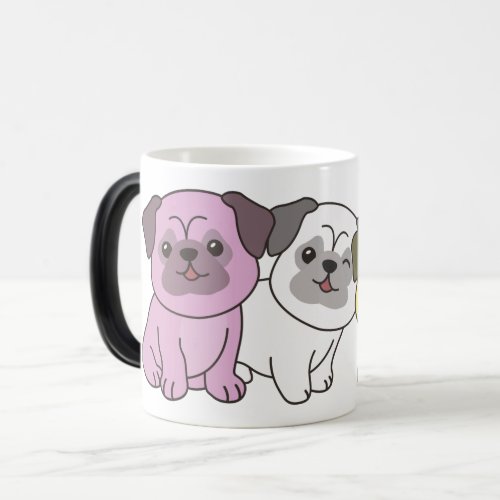 Twink Flag Pug Pride Lgbtq Cute Dogs Magic Mug