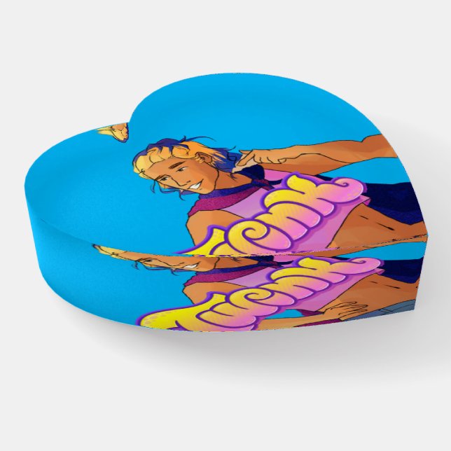 TWINK LOVER  PAPERWEIGHT (Angled)