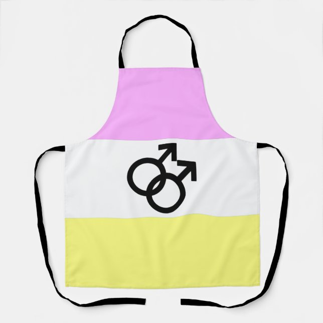 Twink Pride Flag Apron (Front)