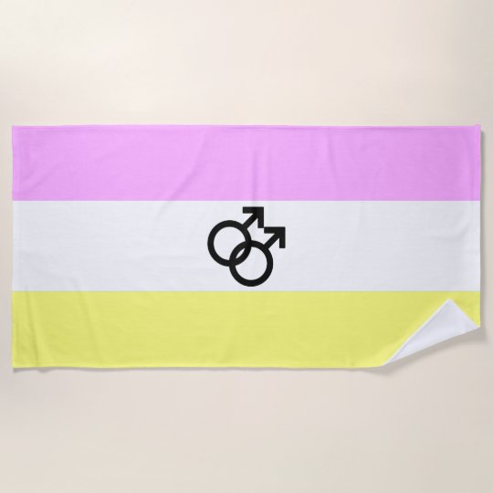 Twink Pride Flag Beach Towel