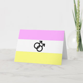 Twink Pride Flag Card