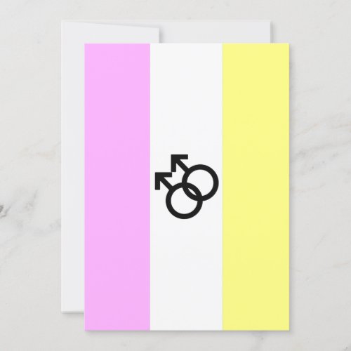 Twink Pride Flag Holiday Card