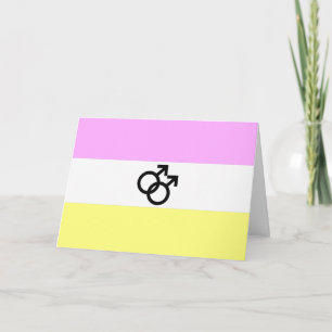 Twink Pride Flag Holiday Card
