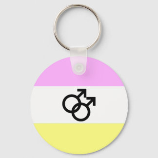 Twink Pride Flag Keychain