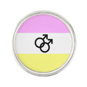 Twink Pride Flag Lapel Pin