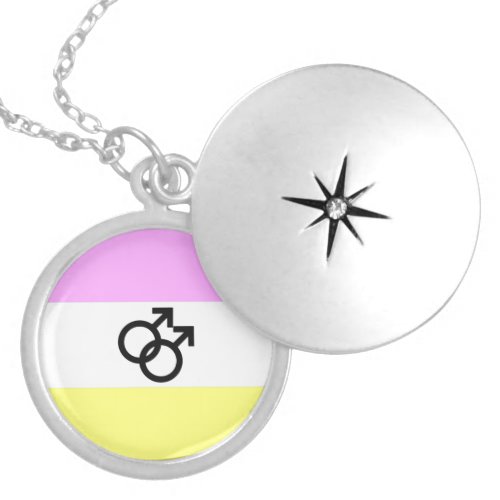 Twink Pride Flag Locket Necklace