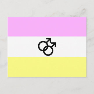 Twink Pride Flag Postcard