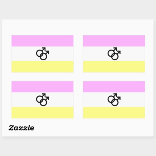 Twink Pride Flag Rectangular Sticker