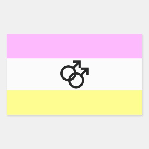 Twink Pride Flag Rectangular Sticker