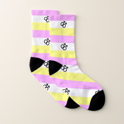 Twink Pride Flag Socks