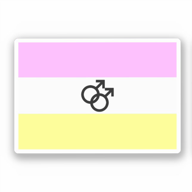 Twink Pride Flag Sticker (Front)