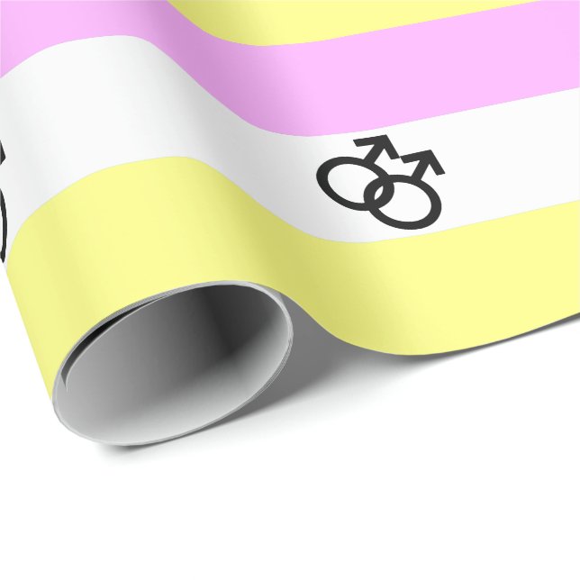 Twink Pride Flag Wrapping Paper (Roll Corner)