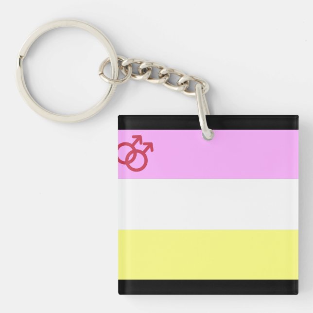 Twink Pride Keychain (Front)