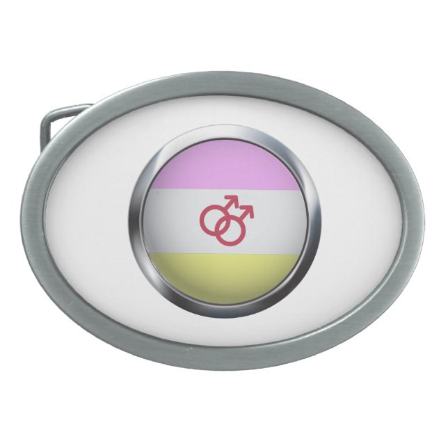 TWINK PRIDE MEDALLION BELT BUCKLE (Front)