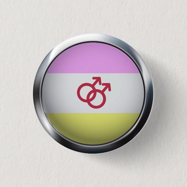 TWINK PRIDE MEDALLION BUTTON (Front)