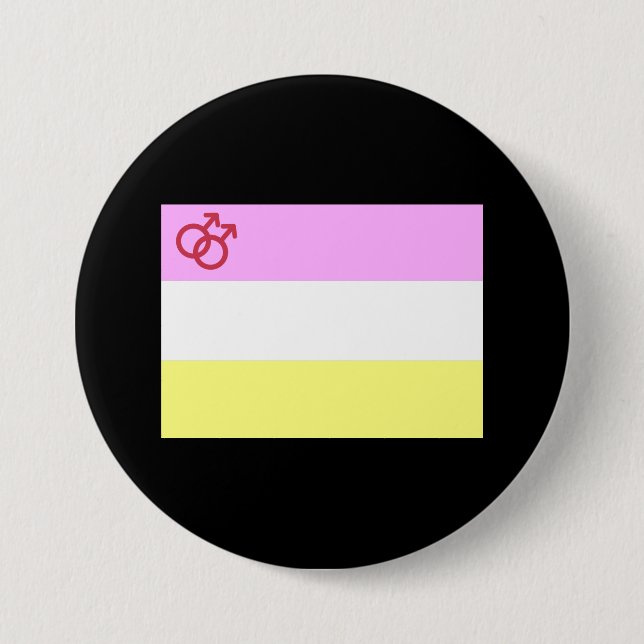 Twink Pride Pinback Button (Front)