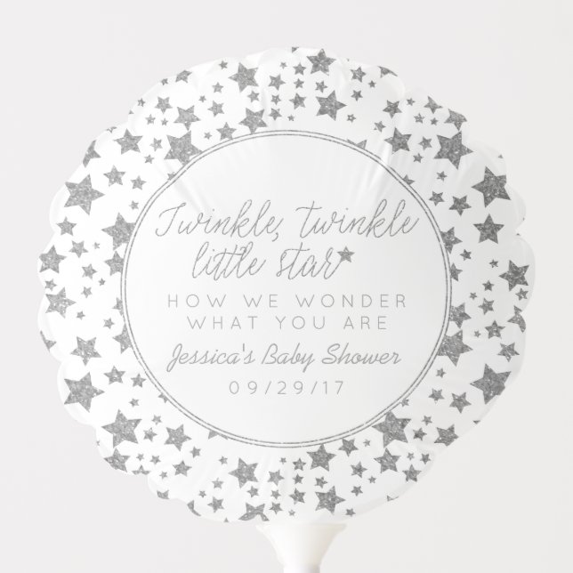 Twink, Twinkle Little Star Baby Shower Balloon (Front)