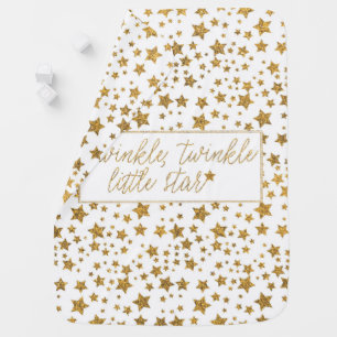 Twink, Twinkle Little Star Baby Shower Swaddle Blanket