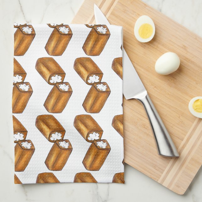 Twinkie Cream-Filled Snack Cake Junk Food Foodie Towel (Quarter Fold)
