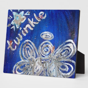 Twinkle Angel Art Painting Gift Plaque